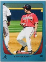 Chipper Jones #17 Baseball Cards 2011 Bowman Prices