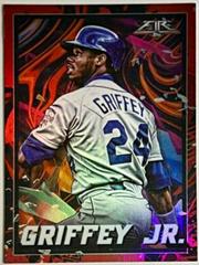 Ken Griffey Jr. [Flame] Baseball Cards 2022 Topps Fire Prices