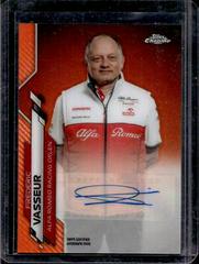Frederic Vasseur [Orange] #F1A-FV Racing Cards 2020 Topps Chrome Formula 1 Autographs Prices