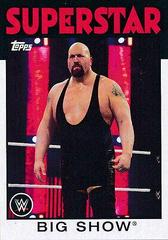Big Show Wrestling Cards 2016 Topps WWE Heritage Prices