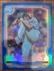 Aaron Nola [Blue Refractor] Baseball Cards 2020 Topps Gypsy Queen Chrome Box Toppers Prices