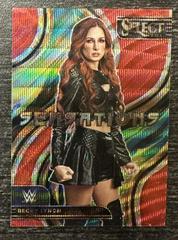 Becky Lynch [Red Wave] #11 Wrestling Cards 2023 Panini Select WWE Sensations Prices