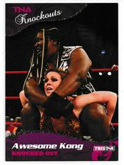 Awesome Kong [Silver] Wrestling Cards 2009 TriStar TNA Knockouts Prices