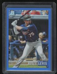 Royce Lewis [Chrome Prospect Blue] #206 Baseball Cards 2021 Bowman Heritage Prices
