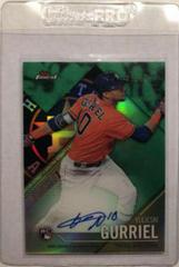 Yulieski Gurriel [Green Refractor] Baseball Cards 2017 Topps Finest Firsts Autographs Prices