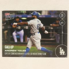 Andrew Toles #413 Baseball Cards 2016 Topps Now Prices