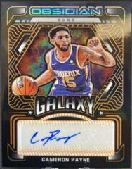 Cameron Payne [Orange] Basketball Cards 2021 Panini Obsidian Galaxy Autographs Prices