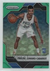 Timothe Luwawu Cabarrot [Green Prizm] Basketball Cards 2016 Panini Prizm Prices