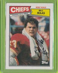 Bill Maas #169 Football Cards 1987 Topps Prices
