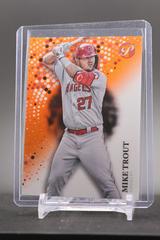 Mike Trout [Orange] #1 Baseball Cards 2022 Topps Pristine Prices