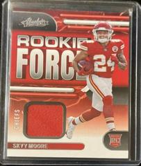 Skyy Moore #RF-21 Football Cards 2022 Panini Absolute Rookie Force Prices