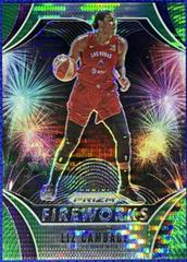 Liz Cambage [Prizm Green Pulsar] #12 Basketball Cards 2020 Panini Prizm WNBA Fireworks Prices