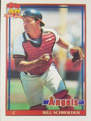 Bill Schroeder #452 Baseball Cards 1991 Topps Prices