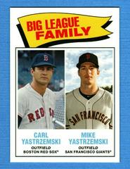 Carl Yastrzemski, Mike Yastrzemski Baseball Cards 2020 Topps Throwback Thursday Prices