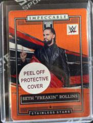 Seth 'Freakin' Rollins [Orange] #10 Wrestling Cards 2022 Panini Impeccable WWE Stainless Stars Prices