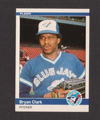 Bryan Clark #U-26 Baseball Cards 1984 Fleer Update Prices