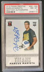 Marcus Mariota #ND-MM Football Cards 2015 Panini Prestige Next Day Autographs Prices