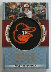 Adley Rutschman [Blue] Baseball Cards 2023 Topps Team Logo Patch Prices
