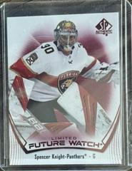 Spencer Knight [Limited Gold] #111 Hockey Cards 2021 SP Authentic Prices