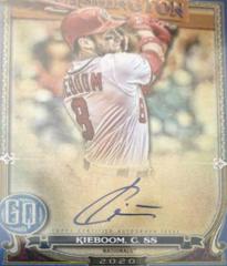 Carter Kieboom [Blue] Baseball Cards 2020 Topps Gypsy Queen Autographs Prices