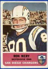 Ron Nery #88 Football Cards 1962 Fleer Prices