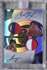 Cade Cunningham, Jalen Green Basketball Cards 2021 Panini Spectra Rookie Dual Patch Autographs Prices