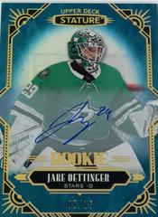 Jake Oettinger [Blue Autograph] #162 Hockey Cards 2020 Upper Deck Stature Prices