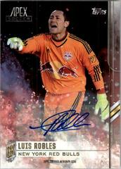 Luis Robles [Autograph] Soccer Cards 2015 Topps Apex MLS Prices