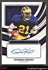 Desmond Howard [Ruby] Football Cards 2022 Panini Immaculate Collegiate All Time Greats Signatures Prices