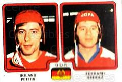 Eckhard Scholz, Roland Peters Hockey Cards 1979 Panini Stickers Prices