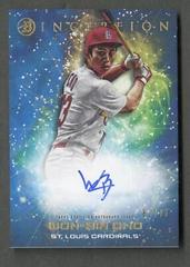 Won Bin Cho [Blue] #PPA-WC Baseball Cards 2022 Bowman Inception Primordial Prospects Autograph Prices