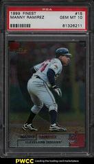 Manny Ramirez #15 Baseball Cards 1999 Finest Prices