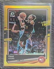 Trae Young [Gold] #2 Basketball Cards 2020 Panini Donruss Optic Prices
