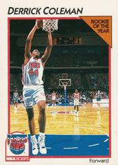 Derrick Coleman Basketball Cards 1991 Hoops McDonalds Prices