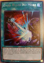 Dark Ruler No More [Platinum Secret Rare] RA01-EN060 YuGiOh 25th Anniversary Rarity Collection Prices