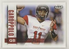 Jimmy Garoppolo #10 Football Cards 2014 Sage Hit Prices