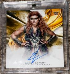 Becky Lynch [Gold] Wrestling Cards 2019 Topps WWE Undisputed Autographs Prices