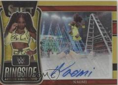 Naomi [Gold Prizm] #RA-NOM Wrestling Cards 2022 Panini Select WWE Ringside Action Signatures Prices