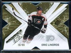 Eric Lindros [Gold] #RFX-19 Hockey Cards 2022 SPx Radiance FX Prices