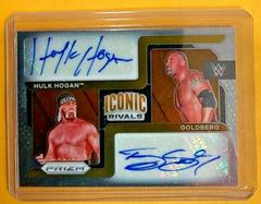 Goldberg, Hulk Hogan #IR-GH Wrestling Cards 2022 Panini Prizm WWE Iconic Rivals Dual Autographs Prices