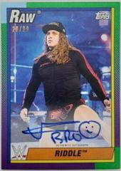 Riddle [Green] #A-BRO Wrestling Cards 2021 Topps Heritage WWE Autographs Prices