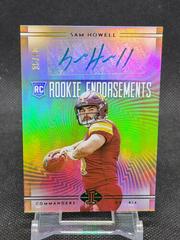 Sam Howell [Green] #RE-SH Football Cards 2022 Panini Illusions Rookie Endorsements Autographs Prices