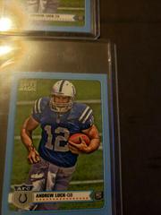Andrew Luck [Mini Blue Border] #1 Football Cards 2012 Topps Magic Prices