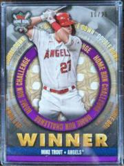 Mike Trout [Double Down August] Baseball Cards 2022 Topps Home Run Challenge Winner Prices