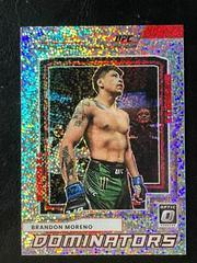 Brandon Moreno [White Sparkle] #21 Ufc Cards 2022 Panini Donruss Optic UFC Dominators Prices