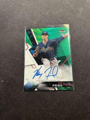 Max Fried [Green Wave Refractor] #MFR Baseball Cards 2018 Topps Finest Autographs Prices