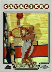 Zydrunas Ilgauskas #61 Basketball Cards 2008 Topps Chrome Prices
