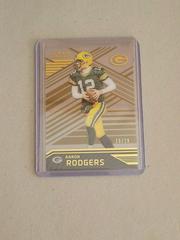 Aaron Rodgers [Gold] #25 Football Cards 2016 Panini Clear Vision Prices