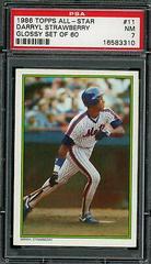 Darryl Strawberry Baseball Cards 1986 Topps All Star Glossy Set of 60 Prices