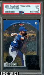 Paul Konerko #139 Baseball Cards 1998 Donruss Preferred Prices